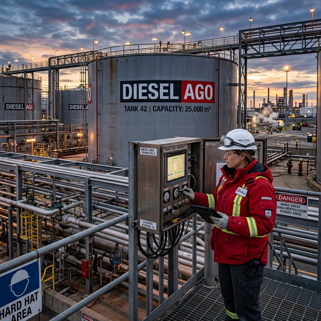 Diesel AGO industrial fuel